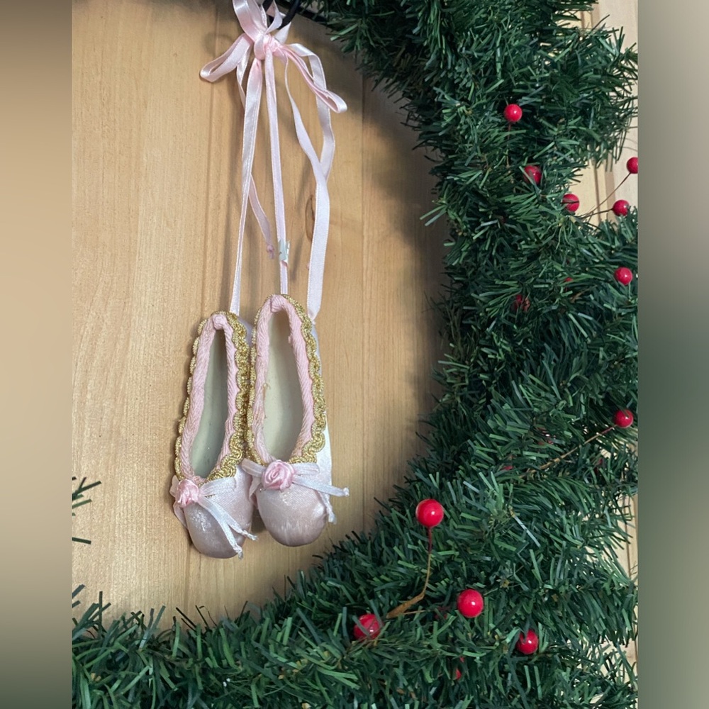 Ballerina Slippers Ornament